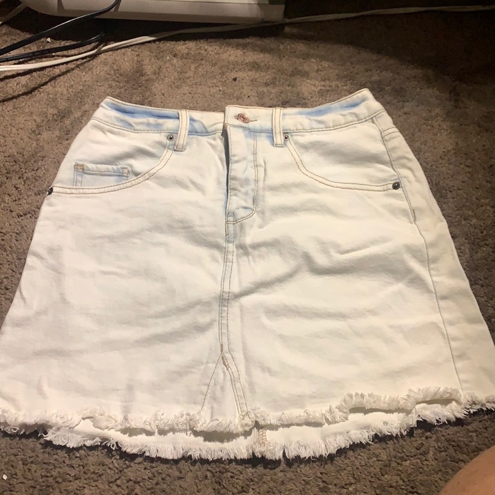Light Jean skirt